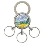 Van gogh 3-Ring Key Chain