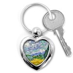 Van gogh Key Chain (Heart)