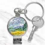 Van gogh Nail Clippers Key Chain