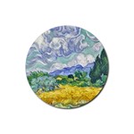 Van gogh Rubber Round Coaster (4 pack)