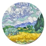 Van gogh Magnet 5  (Round)