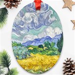 Van gogh Oval Ornament (Two Sides)