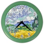 Van gogh Color Wall Clock