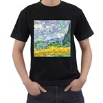 Van gogh Men s T-Shirt (Black)