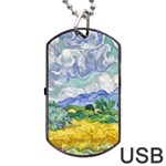 Van gogh Dog Tag USB Flash (One Side)