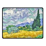 Van gogh Double Sided Fleece Blanket (Small)