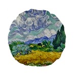 Van gogh Standard 15  Premium Flano Round Cushion 