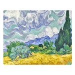 Van gogh Double Sided Flano Blanket (Large)