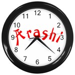 arashi3 Wall Clock (Black)