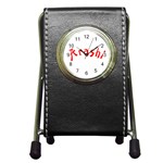 arashi3 Pen Holder Desk Clock