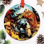 Rubens Round Ornament (Two Sides)