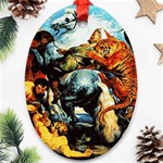 Rubens Oval Ornament (Two Sides)