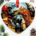 Rubens Heart Ornament (Two Sides)