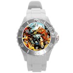 Rubens Round Plastic Sport Watch (L)