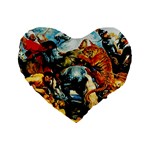 Rubens Standard 16  Premium Heart Shape Cushion 