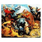 Rubens Double Sided Flano Blanket (Small)