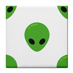 Emoji Aliens Tile Coaster