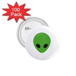 Emoji Aliens 1.75  Button (100 pack) 