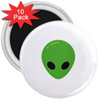 Emoji Aliens 3  Magnet (10 pack)