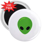 Emoji Aliens 3  Magnet (100 pack)