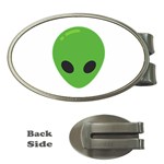 Emoji Aliens Money Clip (Oval)