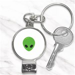 Emoji Aliens Nail Clippers Key Chain