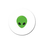 Emoji Aliens Magnet 3  (Round)