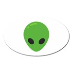 Emoji Aliens Magnet (Oval)