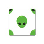 Emoji Aliens Magnet (Square)