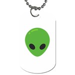 Emoji Aliens Dog Tag (One Side)