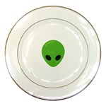 Emoji Aliens Porcelain Plate