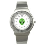 Emoji Aliens Stainless Steel Watch