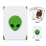 Emoji Aliens Playing Cards Single Design