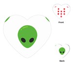 Emoji Aliens Playing Cards (Heart)