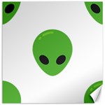 Emoji Aliens Canvas 12  x 12 