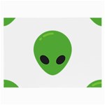 Emoji Aliens Large Glasses Cloth