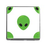 Emoji Aliens Memory Card Reader (Square)