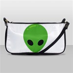 Emoji Aliens Shoulder Clutch Bag