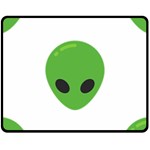 Emoji Aliens Fleece Blanket (Medium)