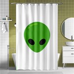 Emoji Aliens Shower Curtain 48  x 72  (Small)