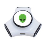 Emoji Aliens 3-Port USB Hub