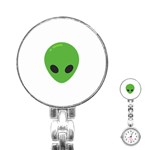 Emoji Aliens Stainless Steel Nurses Watch