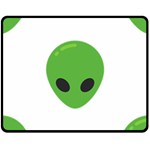 Emoji Aliens Double Sided Fleece Blanket (Medium)