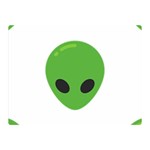 Emoji Aliens Double Sided Flano Blanket (Mini)