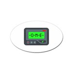 Emoji Pager Sticker (Oval)