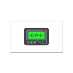 Emoji Pager Sticker (Rectangular)