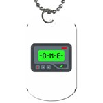 Emoji Pager Dog Tag (One Side)