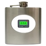 Emoji Pager Hip Flask (6 oz)