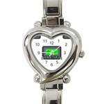 Emoji Pager Heart Italian Charm Watch