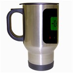 Emoji Pager Travel Mug (Silver Gray)